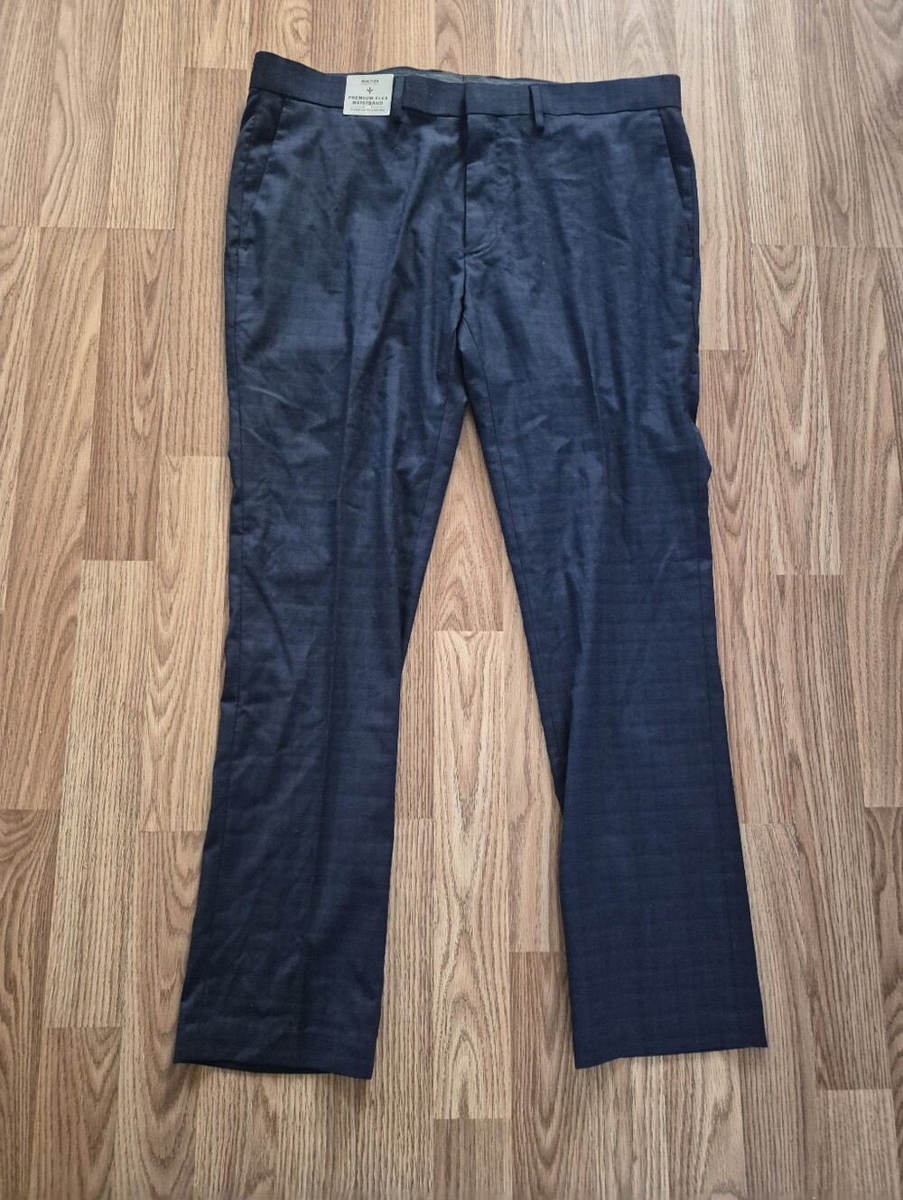 Reaction Kenneth Cole Men's Blue Dress Pants